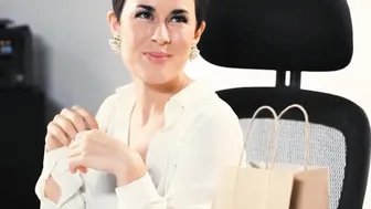 Personal Assistant to Boned with Boss Rebecca Vanguard Olive Glass Dan Ferrari