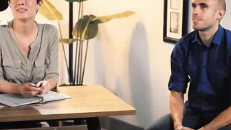 Personal Assistant to Boned with Boss Rebecca Vanguard Olive Glass Dan Ferrari