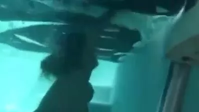Topless girl drowning underwater 4kPorn.XXX