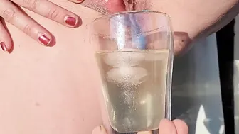 munichgold s gigantic labia lips peeing inside high heels in