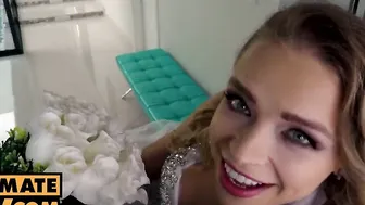 point of view - Fucking your new bride Alexa Flexy into her