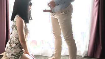 Deep Mouth porn video – Point of view HEAD. Blowing huge penis POV deep throat rough fellatio