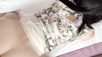 point of view DOGGY STYLE. Dark Haired whore banged rough Big cummed