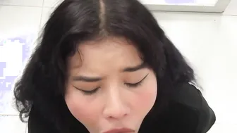 I cum into my turned on stepsisters mouth