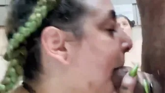 Inked cunt with mouth have a babe hot tub 3 way