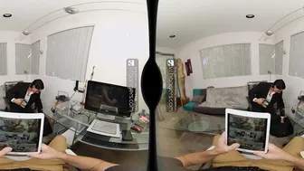 VR BANGERS Slutty African Maid Nicole Kitt And Incredible Sexy Banged Strategy VR Porn
