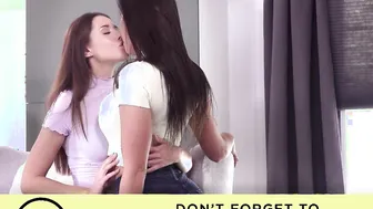 AGirlKnows - Sabrisse And Sybil Sensual Czech Dyke Insane Orgasms With Her Roommate