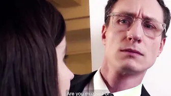 Bums Buero - Huge Boobs Student Getting Nailed By Her English Professor