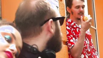 Freaky Hostel - 18 Daphne Klyde Fuck Into Hotel While Her bf Is ing