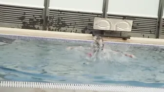 CANELA SKIN HARDCORE BONED AT THE POOL