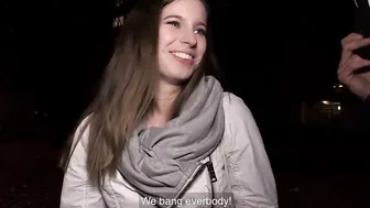 LETSDOEIT - Bootylicious German Hoe Picked Up To Rides Dick