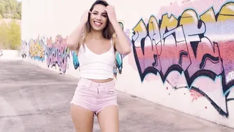 LETSDOEIT - Bombshell Slender Hispanic Baby Nicols Fucks Stranger Outdoor