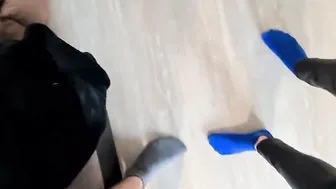 18 LEATHER Bubble Butt plowed 
