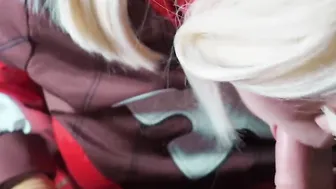 Genshin Impact fellatio from Klee