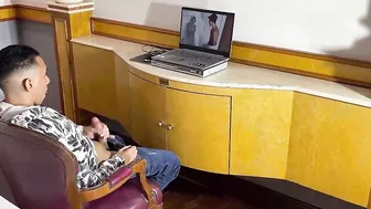 caught into the act jerking off