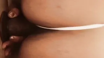 Midnytebbw hispanic having fun solo clothed as a school women