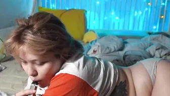 Smoking vape juicy bbw Furiyssh