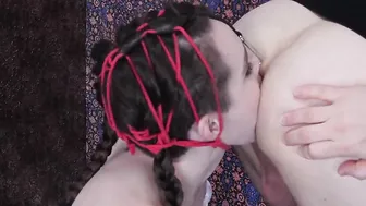 Booty licking teenagers slave