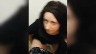 Hoe ex-wife gotten home from work and needed to swallow my piss and her own piss immediately