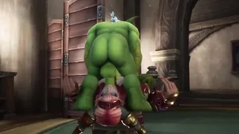 An Elf has a Three-Way with 2 Goblins | Warcraft Parody