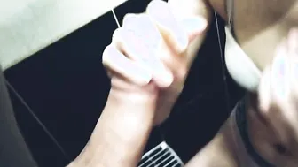 BITCH LOVES TO SUCK INTO THE RESTROOM