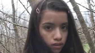 Little Lupe enjoys outdoors solo session