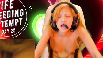 Day 25 Ex-Wife Breeding Attempt - SexyGamingCouple