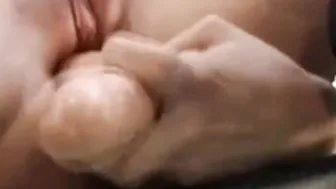 Country Housewife Plays With Vagina