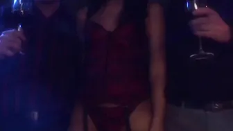 Sex Party no limit with 2 Cutie brunettes