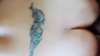 Tight asshole anal drilling and cum into anus