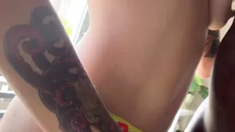 Incredible Sexy Bombshell Tattoo Women Needs Her Holes Destroyed