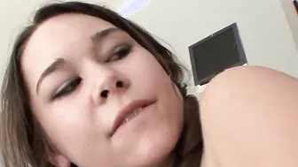 chinese 18 seduces her experienced next door in a rough boned