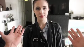 point of view - Slim 19 year old Alyssa Bounty into twat hole nailed