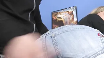 Rosemary Moyer Hard Doggy Anal Plowed Inside Tight Butt Jeans