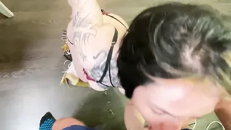 Tattooed ladies always give the best blowjobs