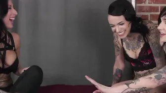 With the club being closed the inked lesbians initiate a