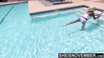 Im Hanging Out At The Pool On My Day Off