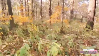 Fremder erwischt und fickt mich im Wald