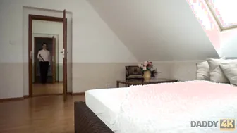 Legs Spread porn video – DADDY4K. After little hesitation teens spreads legs for BFs