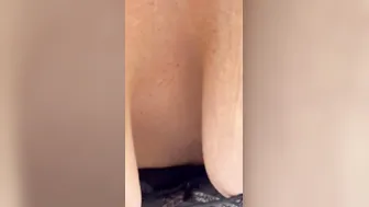 Suck and rides stranger outdoor