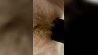 Bushy Ginger Fiance Fucks Herself with three BIG Sex Toys Creamy