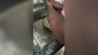 Garlic tea making scene without dress Bae tamil talking