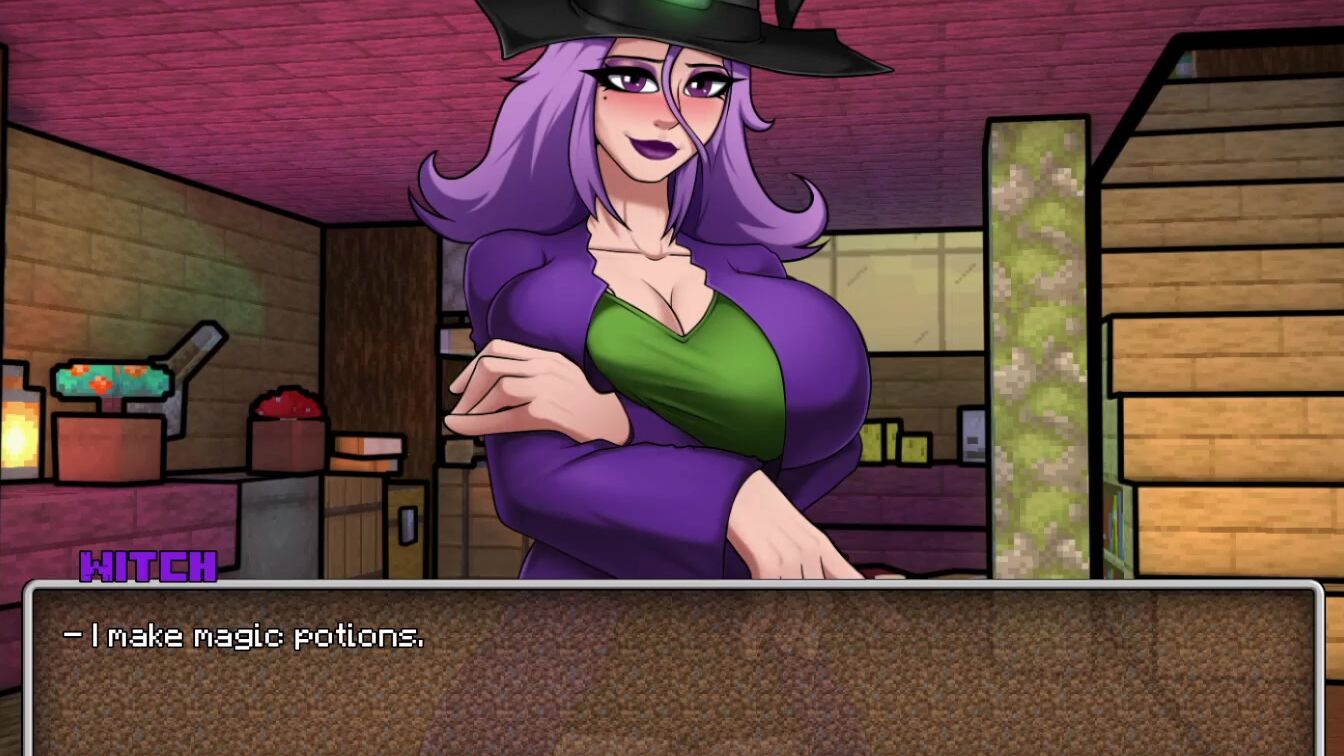 Minecraft witch porn