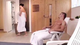 LETSDOEIT - Dark Hair Hottie Nata Lee Surprise Fucking At The Sauna