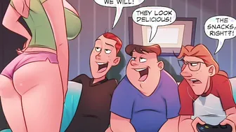 Gang Bang with Andys friends - The Erotic Home