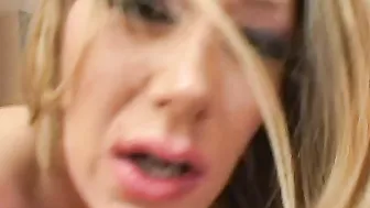 Leah Moore Loves Eating Cum