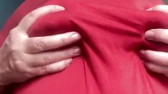 Huge natural melons older with puffy nipples