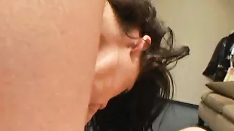 Sexual Penis Sucker Sassy Works That Penis Until He Ejaculates On Her Face