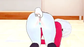 Pounding Chisato Nishikigi at School Lycoris Recoil Animated Uncensored