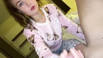 I WANT MY STEPDAD TO TASTE MY UNSHAVED VAGINA